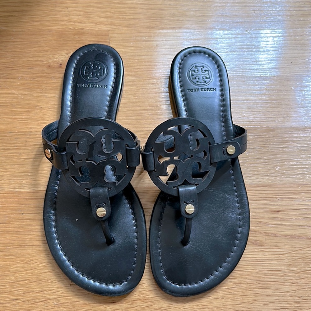 Tory Burch Miller Sandal Black